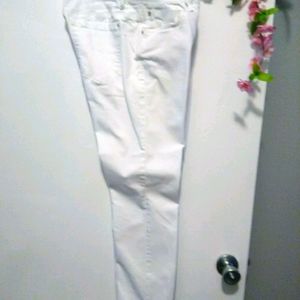 CURVE APPEAL WHITE STRETCH JEANS